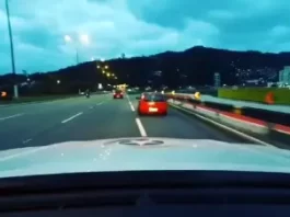 Motorista embriagado tenta fugir da Polícia Rodoviária em Florianópolis