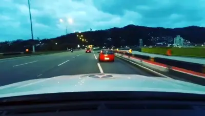 Motorista embriagado tenta fugir da Polícia Rodoviária em Florianópolis