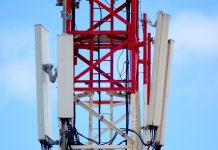 Instalação das antenas de tecnologia 5G