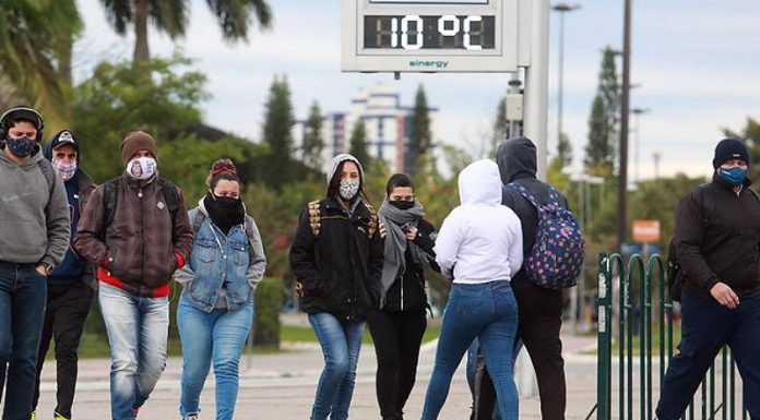 frio em florianópolis