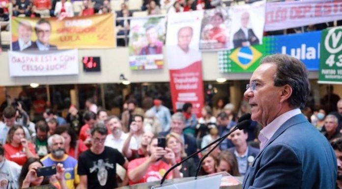 PT escolhe Décio Lima como candidat a governador de Santa Catarina em 2022