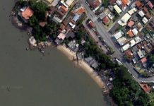 praia do Curtume no bairro José Mendes, em Florianópolis