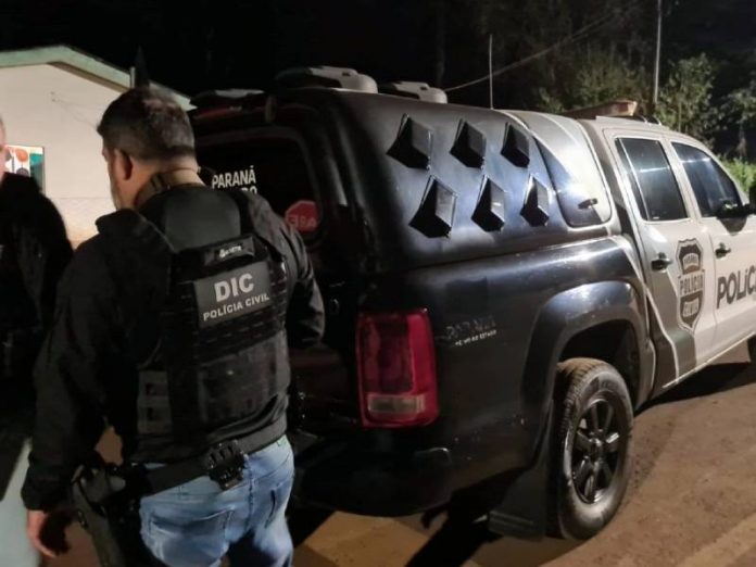 Polícia Civil prende no Paraná suspeito de latrocínio ocorrido em São José