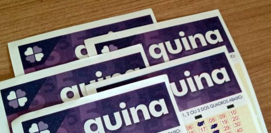 Loteria Quina - Números Sorteados