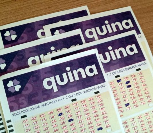 Loteria Quina - Números Sorteados