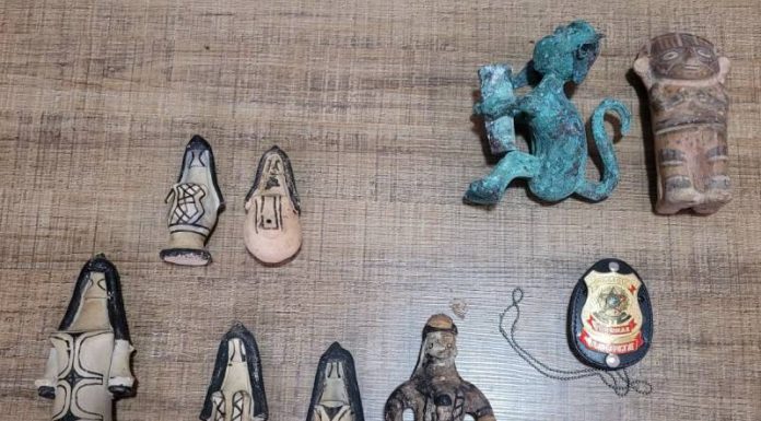 Artefatos apreendidos em Florianópolis podem ser patrimônio Inca