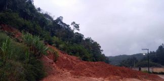 Situação das estradas em Santa Catarina