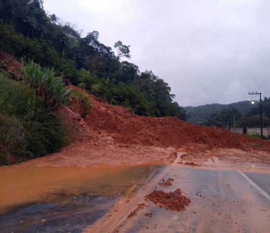 Situação das estradas em Santa Catarina