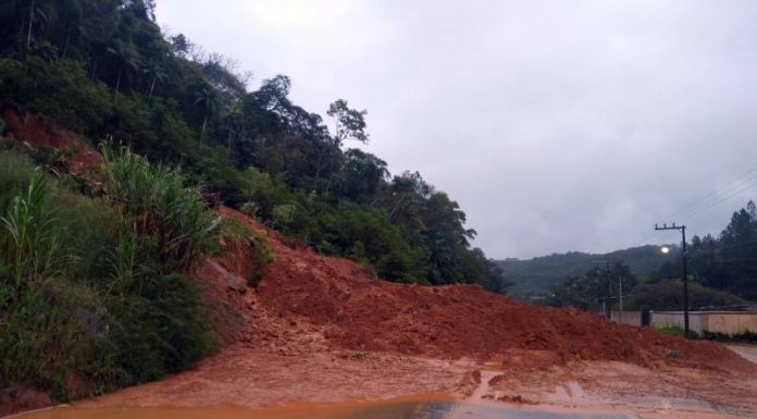 Situação das estradas em Santa Catarina