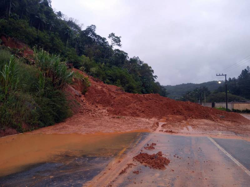 Situação das estradas em Santa Catarina