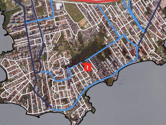 Nova via em Coqueiros