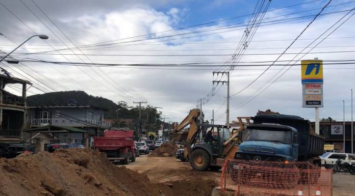 Horário das obras da SC-406 é reduzido