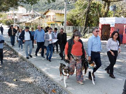 MPSC fez vistoria na acessibilidade da obra da Av. das Rendeiras