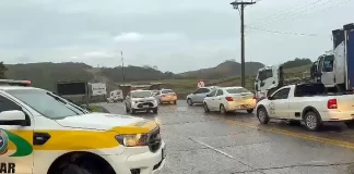 Tráfego é liberado na Serra do Rio do Rastro