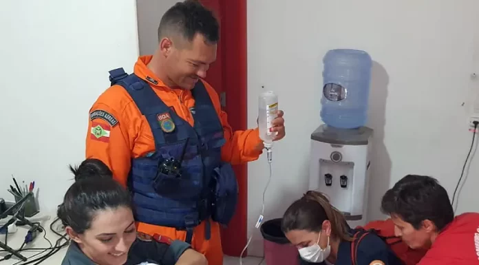 Bebê é salvo após se afogar em piscina em Palhoça
