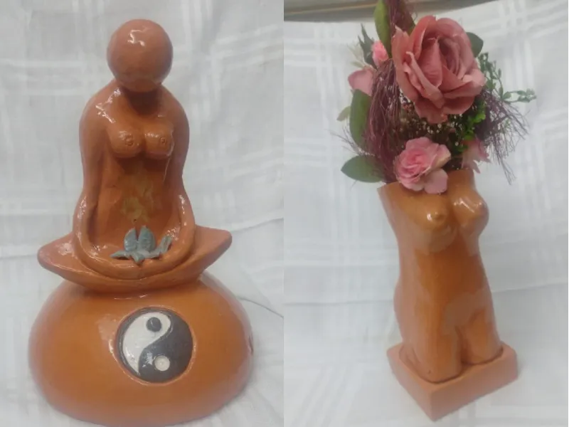 Esculturas Mama (Mãe) O Seio da Vida