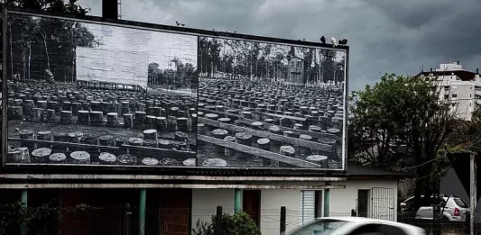 Em Florianópolis é exibida na Via Expressa fotografia do Cine Cumaru