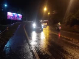 Trânsito no Morro da Lagoa é liberado após 9h de interdição Trânsito liberado no morro da Lagoa