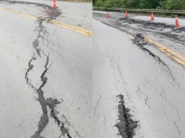 Rachaduras na SC-350