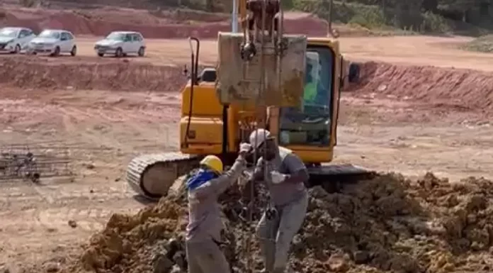 Obras de fundação da ETE Potecas, em São José, iniciaram nesta semana