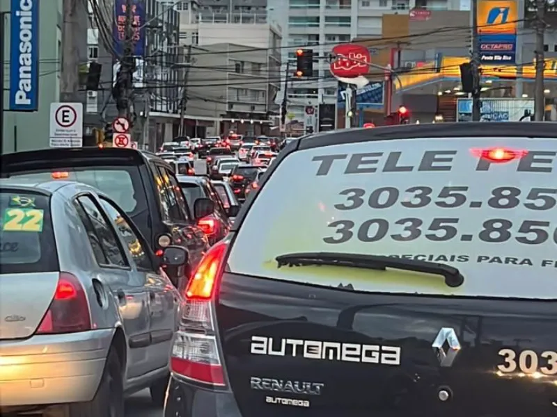 Protesto no Estreito provoca congestionamento no bairro