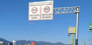 Radares da BR-101 na Grande Florianópolis serão ativados na sexta-feira