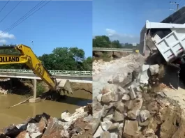 Dnit dá prazo para reabertura provisória da BR-282 em Santo Amaro Dnit dá prazo para reabertura provisória da BR-282 em Santo Amaro