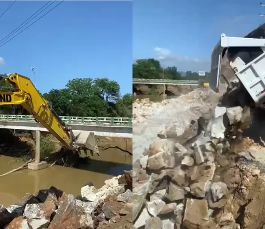 Dnit dá prazo para reabertura provisória da BR-282 em Santo Amaro Dnit dá prazo para reabertura provisória da BR-282 em Santo Amaro
