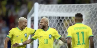 Brasil goleia Coreia do Sul e passa para as quartas de final