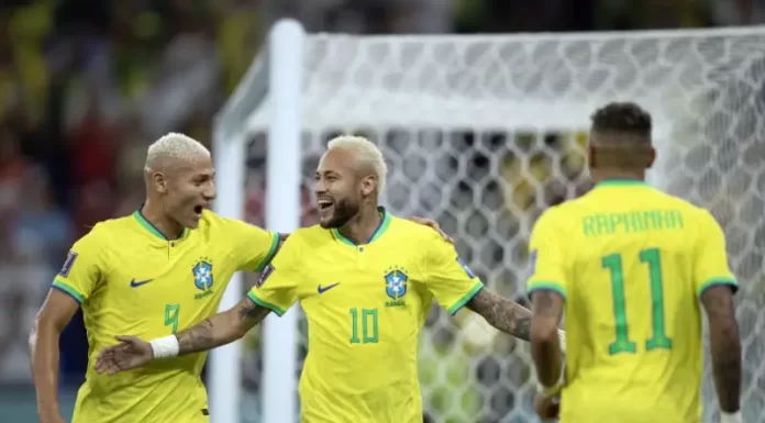Brasil goleia Coreia do Sul e passa para as quartas de final
