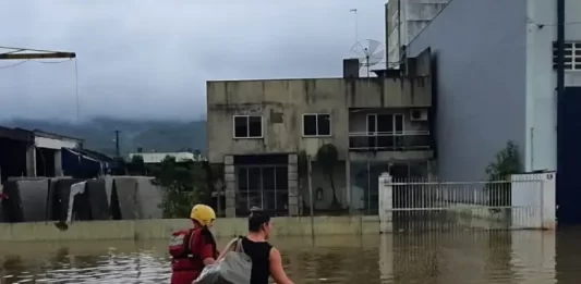 A previsão indica o enfraquecimento das chuvas nesta quarta e quinta-feira. Foto: CBM/Divulgação