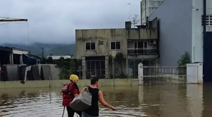 A previsão indica o enfraquecimento das chuvas nesta quarta e quinta-feira. Foto: CBM/Divulgação