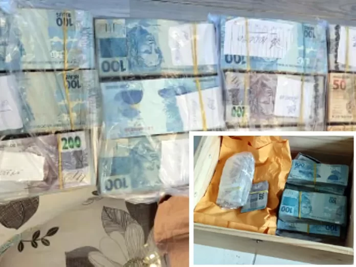 dinheiro encontrado op mensageiro - gaeco GAECO e Grupo Anticorrupção do MPSC deflagram operação