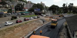 Edu Vieira: iniciada a pavimentação asfáltica do último trecho em obras de duplicação