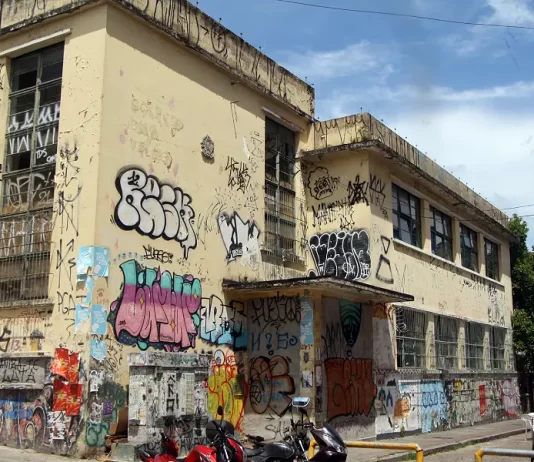 Imóvel da antiga Escola Antonieta de Barros