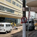 Começa a reforma do piso no Centro Histórico de Florianópolis