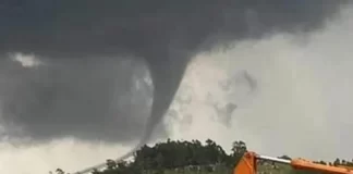 Defesa Civil confirma a passagem de um tornado no Sul de Santa Catarina