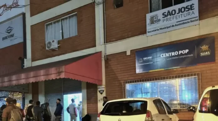 Centro Pop de São José, no bairro Roçado