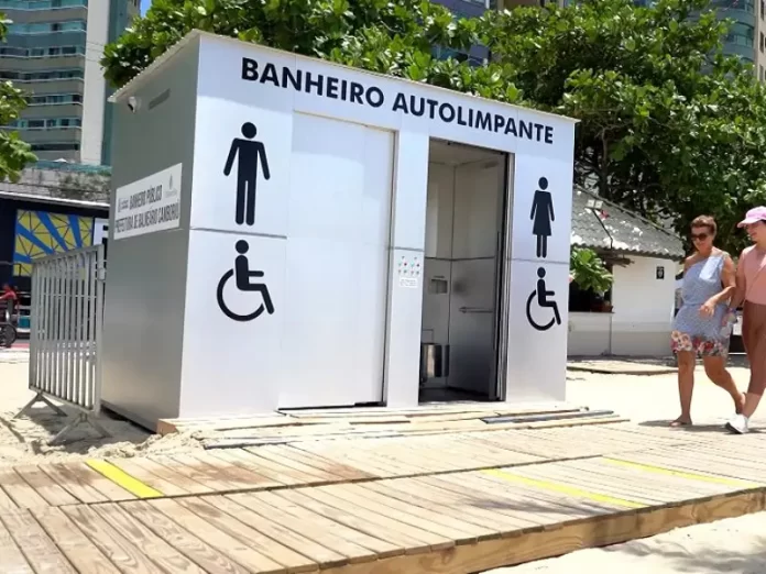 Avenida Beira-mar de São José vai ganhar “Banheiro do Futuro”