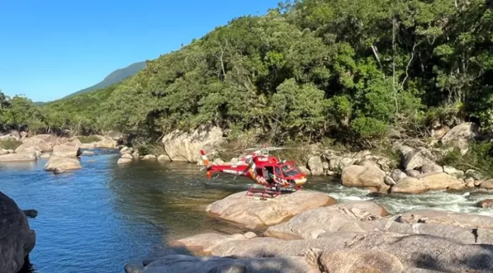 Jovem de 19 morre afogado em cachoeira de Santo Amaro da Imperatriz