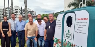 Lixeiras para coleta de vidros começam a ser instaladas em São José