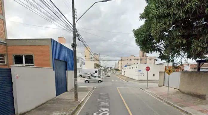 Rua Santos Dumont no bairro Ponte do Imaruim