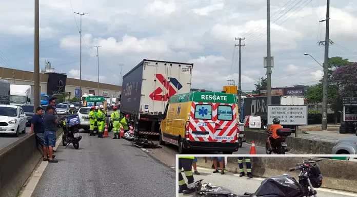 Motociclista morre atropelado em acidente na BR-101 em São José