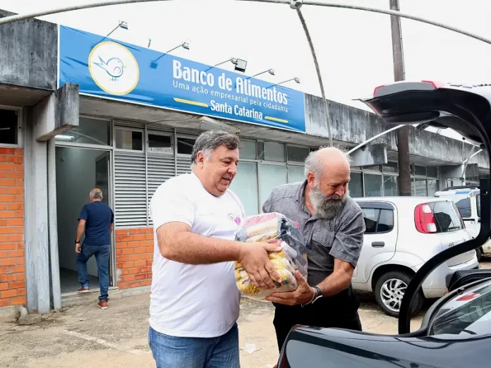 Banco de Alimentos de SC, em São José