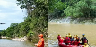 Bombeiros usaram botes, drones, diversas equipes e cães nas buscas por criança desaparecida