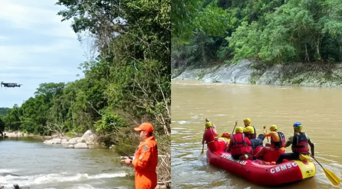 Bombeiros usaram botes, drones, diversas equipes e cães nas buscas por criança desaparecida