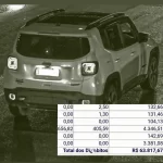 Carro com 63 mil reais em multas e condutor sem CNH é flagrado em Florianópolis