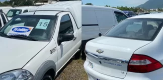 Celesc realiza leilão de veículos com lances a partir de R$ 3.500