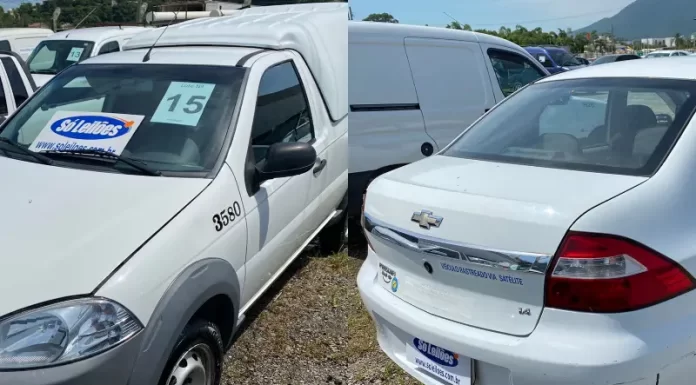 Celesc realiza leilão de veículos com lances a partir de R$ 3.500