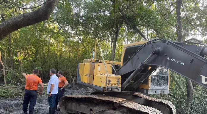 Limpeza de canal no Rio Tavares é embargada pelo ICMBio